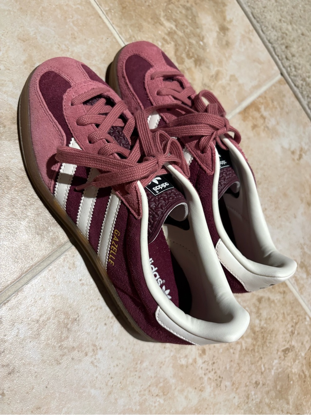 Adidas Two-Tone Pink Sneakers